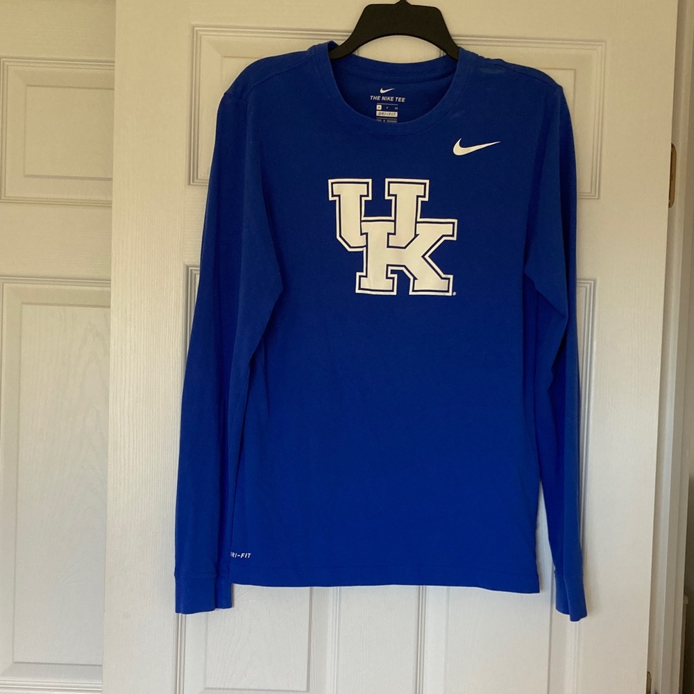 Nike Blue Long Sleeve Tee